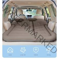 SUV 차량용 에어매트 고급형 + 에어펌프, SUV RV, 브라운(매트)