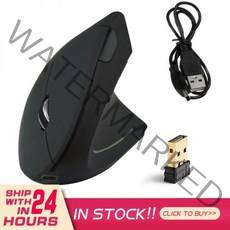 손목보호마우스 버티컬 인체공학 무소음 무선 손목 블루투스 게이밍 무소음 마우스 USB 인체 공학적 수직 2.4g 충전식 6 버튼 컴퓨터 게임용 광학 노트북 pc 사무실 홈, 01