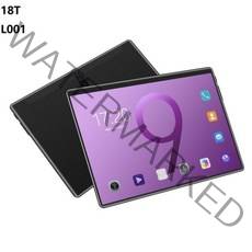 패드 18T 태블릿 10 인치 12GB RAM 512GB ROM WPS 오피스 Android8.1 Deca 코어 듀얼 Sim GPS Google Play 48MP 무료 키보드 5G, With Keyboard, Black_AU
