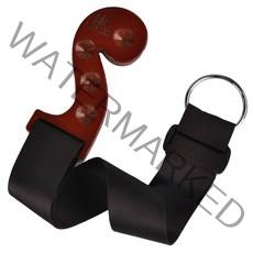 shangren 첼로 엔드핀 나무 논슬립 엔드핀 스토퍼 홀더 스탠드 첼로 레스트 패드 레드, 설명, 레드 우드