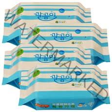 깔끔이 물걸레 베이직 청소포(30매), 4개
