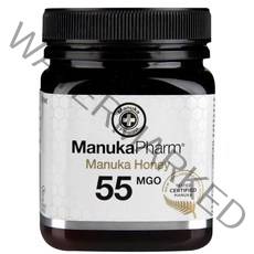 Manuka Pharm 마누카 팜 뉴질랜드 꿀 MGO 55 250g 허니 Honey, 1개