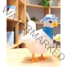 알낳는 수닭 춤추는 암닭 움직이는 장난감 춤추는 병아리 오리 인형 노래하는 암탉, A, 20cm-29cm