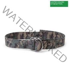 베네통 pattern point with d-ring belt 0F 6HHAUB0H7 64W