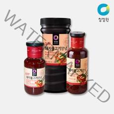 청정원 돼지불고기양념 280g 500g 840g 정육점 마트 식육점 고깃집 양념 고기와함께, 500g (15개)