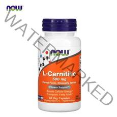 나우푸드 엘 카르니틴 500mg 60 베지캡슐 L 카르티닌 카르틴 카르니퓨어