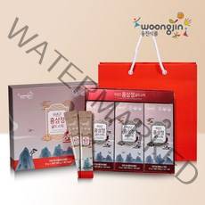 웅진 6년근 홍삼정 골드스틱(10g x 30포) 쇼핑백 선물세트 [유통기한23.03.17] 임박특가 홍삼스틱, 단품, 단품