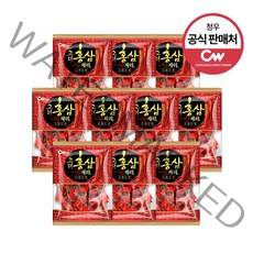 청우식품 고려 홍삼 제리2, 400g, 10개