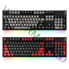 COX CK104RGBBAR투톤이중사출게이트론블랙그레이 청축
