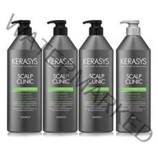 케라시스 두피 클리닉 오리지널 샴푸 750ml x 3p + 린스 750ml x 1p, 1세트