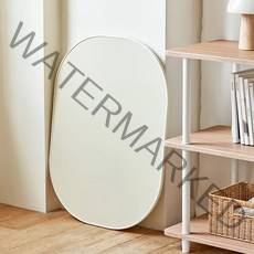 룸앤홈 모노라운드접이식테이블 705 x 480 x 300 mm, 샌드베이지