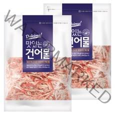 해맑은푸드 홍진미 오징어채, 150g, 2개