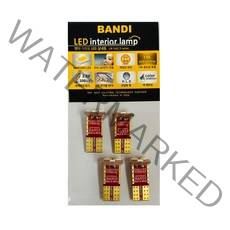 반디 LED SM5 2010년~2012년 앞 + 뒷열 차량용 풋등, 4개