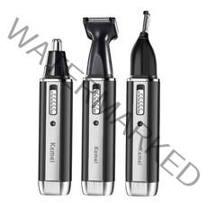 kemei 4 in 1 트리머 for men 전기 코 및 귀 트리머 충전식 트리머 for hair 수염 코 및 귀 클리너 정리 세트, 2