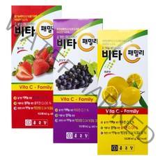 종근당 비타C패밀리 100정 딸기맛, 1개