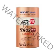 락토핏 생유산균 로얄 2g 60포 1통 종근당건강 프로바이오틱스 장건강