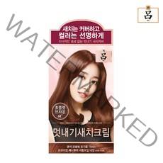 3개)려 우아채 멋내기 새치염색중택, 6C 밝고깊은적갈색(초콜렛브라운), 3개