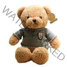 네이처타임즈 곰돌이 테디 인형, 스웨터 블루, 70cm