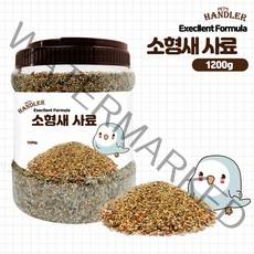 펫츠핸들러 엑설런트 포뮬러 소형새 사료, 1.2kg, 1개