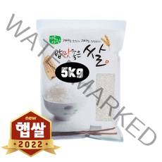 현대농산 2022년 햅쌀 국산 백미 쌀 5kg, 1개
