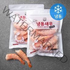 바다몰 자연산 홍새우 이지필 특대 (냉동), 300g, 2개