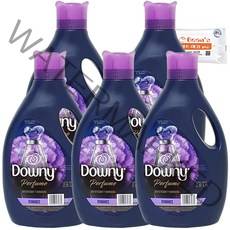 다우니 New 퍼퓸 섬유유연제 로맨스 로망스 2.6L + 빈즈물티슈10매, 로맨스 로망스 2.6L 5개