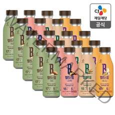 CJ제일제당 밸런스밀 한끼 식사대용 곡물 쉐이크 프리미엄 선식 20보틀(4가지맛) 보틀선식, 밸런스밀 4종 20보틀, 1세트