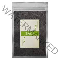 고운물 크리스탈 샌드 1 mm 1.5 kg, 블랙, 1개