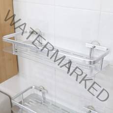 코시나(Koxina) 욕실 일자선반 1P 목욕탕 샴푸거치대 세면대 수납 정리대 화장실젠다이