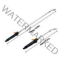 고압 세척 스프레이 건 긴 튜브 wet blasting washer sandblasting device kit home car room 정원 창 청소 도구, 28cm