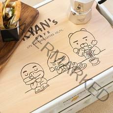 카카오프렌즈 폴딩박스 춘식이 라이언즈카페 접이식 수납정리함