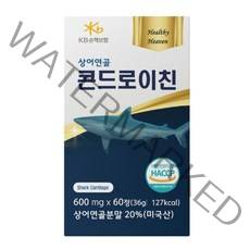 건강안식처 상어연골 콘드로이친 36g, 60정, 1개