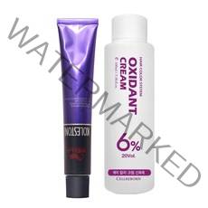 웰라 뉴콜레스톤 퍼펙트 플래티넘 컬러 염색제 80g + 산화제 100ml, 66/81, 1세트