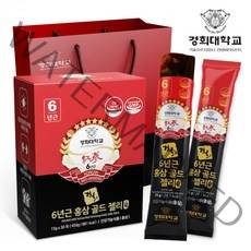 ★쭈니파파몰★경희대학교 6년근 홍삼스틱 골드 젤리스틱 15g 30포 1세트, 상세페이지 참조, 상세페이지 참조