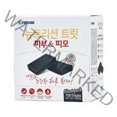 포켄스 뉴트리션트릿 피부 피모 강아지영양제 800g 100P(간식증정)
