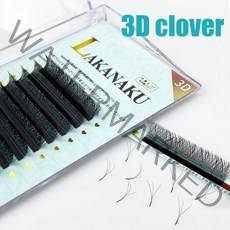 LAKANAKU-Cilios W 5D 모양의 볼륨 팬 Cilios 5D 속눈썹 연장 용품 아름다운 밍크 눈썹, 01 0.07mm_01 8mm_02 D, 01 3D W