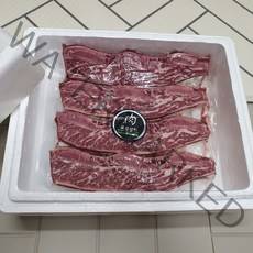 [육류상회] 블랙앵거스 LA꽃갈비 1kg 라갈비 LA갈비 우대갈비 찜갈비 갈비찜 블랙앵거스 탑초이스 갈비구이, 1팩