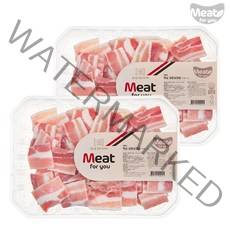 [미트포유] 햇쌀푸드 옛날 냉동삼겹살 2kg(1kg+1kg) 냉삼 냉삼겹살 에어프라이어삼겹살, 단품