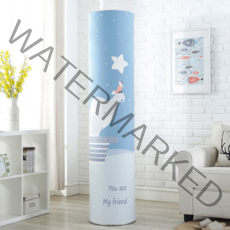 [레나샵] 스텐드 원형 에어컨커버, C-14코끼리