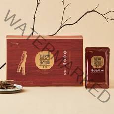 한국야쿠르트 홍삼순액100 2400ml(80ml X 30포) X 2입