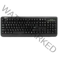 큐센 USB 게이밍 키보드 GP-K5000, 블랙