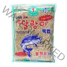 [하이트] 딸랑이 떡밥 집어력3배 집어제 민물떡밥 잉어 붕어, 1봉