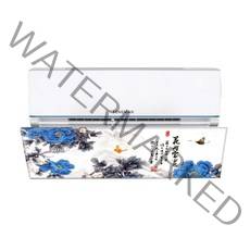 로이 쾌적 윈드커튼 에어컨바람막이 블루작약, 1개