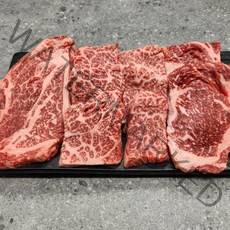 1++등급 한우 2종세트 꽃등심 채끝등심 살치살 400g 구이용, 꽃등심200g+살치살 200g