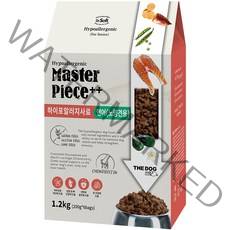 더독 노령견용 닥터소프트 명작 하이퍼 습식 사료, 연어, 1.2kg, 1개