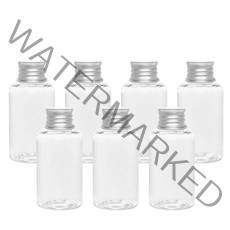 병도매닷컴 DT50 투명 음료용기 알루미늄 실버캡, 50ml, 7개입