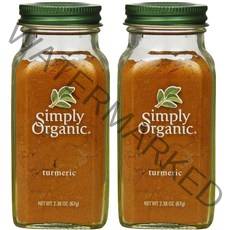 Simply Organic 튜메릭, 67g, 2팩
