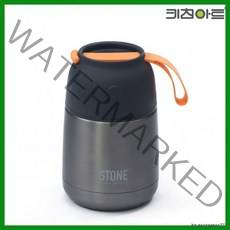 키친아트 보온 스톤 죽통겸용보온병 570ml, 상세페이지 참조