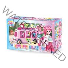 반짝반짝티니핑 버스 인형소품, 혼합색상