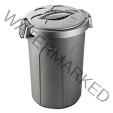 스테판플라스트 사료보관통 23L(8kg), 실버